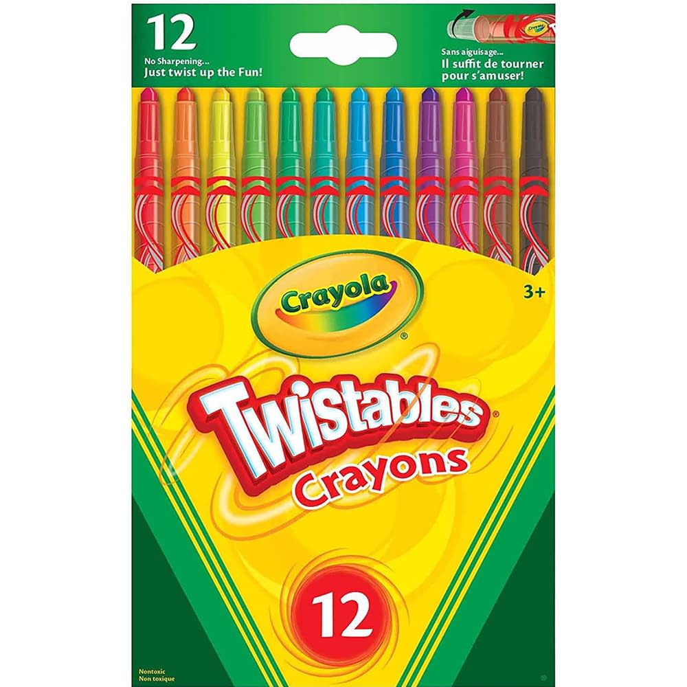 Crayola Twistable Wax Crayons - 12 pack - Image 1